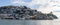 Kingswear, Devon, UK - January 14. View across the River Dart to Kingswear, Devon on January 14, 2024