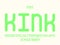 Kink font. Vector alphabet