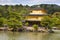 Kinkaku-ji, the Golden Pavilion, The famous buddhist temple in Kyoto, Japan