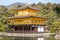 The Kinkaku-ji golden temple