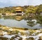 Kinkakuji Temple Snow