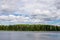 Kinosao Lake on the Kinosao trail in Riding Mountain National Park, Manitoba, Canada