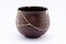 Kintsugi antique Japanese chawan restored with gold.