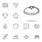 Kippah icon. Judaism icons universal set for web and mobile