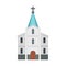 Kirche icon, flat style