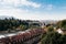 Kirchenfeldbrucke bridge over Aare river, Bern - Switzerland