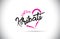 Kiribati I Just Love Word Text with Handwritten Font and Pink Heart Shape