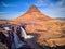 Kirkjufell and Kirkjufellsfoss, Iceland