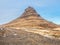 Kirkjufell mountain in winter, Iceland