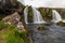 Kirkjufellsfoss near GrundarfjÃ¶rÃ°ur Iceland