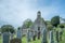 Kirkoswold Kirk Ruins and Old KirkYard in South Ayrshire Scotland