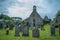 Kirkoswold Kirk Ruins and Old KirkYard in South Ayrshire Scotland