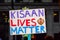 KISAAN LIVES MATTER protest placard