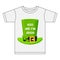 Kiss me I`m Irish t-shirt design vector