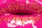 Kiss texture & glamour fashion lips gloss make-up