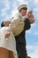 The Kiss, or Unconditional Surrender, Statue