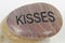 Kisses stone closeup