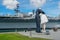 Kissing sailor statue, Port of San Diego.