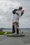 Kissing sailor statue, Port of San Diego.