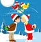 Kissing Under the Mistletoe