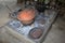 Kitchen Ancient style and kitchen equipment in old houses