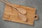 kitchen background of cooking menu, kitchen utensils on wooden board. banner, menu, recipe copy space, top view