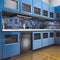 Kitchen blue modern