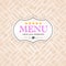 Kitchen business menu sticker background icon