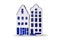 Kitchen decor - Salt and Pepper Holland Houses - isolated object