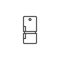 Kitchen fridge outline icon