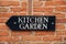 Kitchen Garden Sign