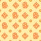 Kitchen gloves cute seamless pattern