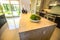 Kitchen Granite Counter Island In Modern Home