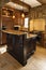 Kitchen Interior With Stone Accents in Affluent Ho