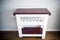 Kitchen island trolley with wine rack