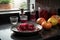 kitchen, with pomegranate seeds and juice being used for cooking