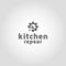 Kitchen repair logo design