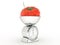 Kitchen scale with giant tomato