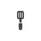 Kitchen spatula vector icon