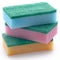 Kitchen sponge with scotch brite