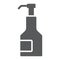 Kitchen syrup glyph icon, sauce and food,