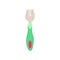 kitchen toddler fork cartoon vector illustration