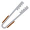 Kitchen tongs icon. Baking tool. Cooking equipment