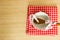 Kitchen tool, table wood texture, clean food concept