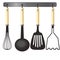 Kitchen tools on a hanger