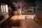 Kitchen - Traditional Room Interior at Tyrolean Folk Art Museum - Innsbruck, Austria