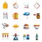 Kitchen Utensils Icons Set