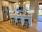 The kitchen in a vacation rental home in Boone, North Carolina