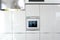 Kitchen white oven modern architecture detail