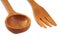 Kitchen wooden cutlery